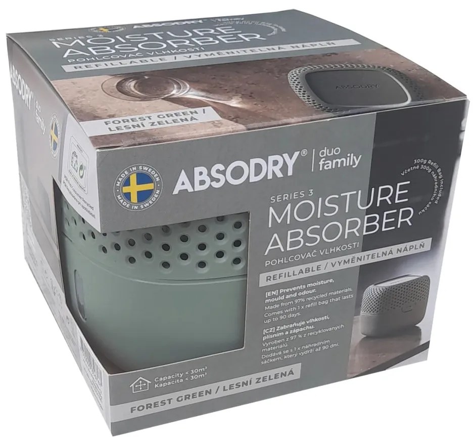 Абсорбатор за влага Absodry Duo Family Bag 3-series – Everbrand Sweden