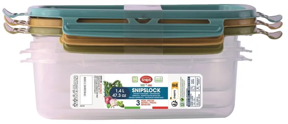 Кутии за храна 3 бр. Snipslock – Snips