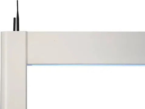 Електрическа пергола Hesperide Evora, Бял алуминий, 3.6x3.6 m