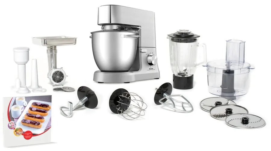 Кухненски робот в сребрист цвят Masterchef Grande - Tefal