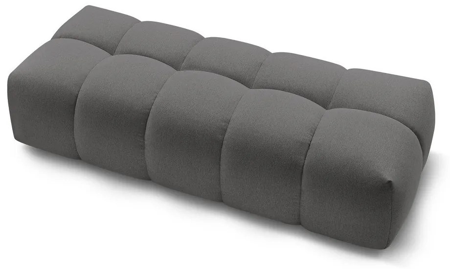 Тъмно сива табуретка за крака Mont-Blanc - Bobochic Paris