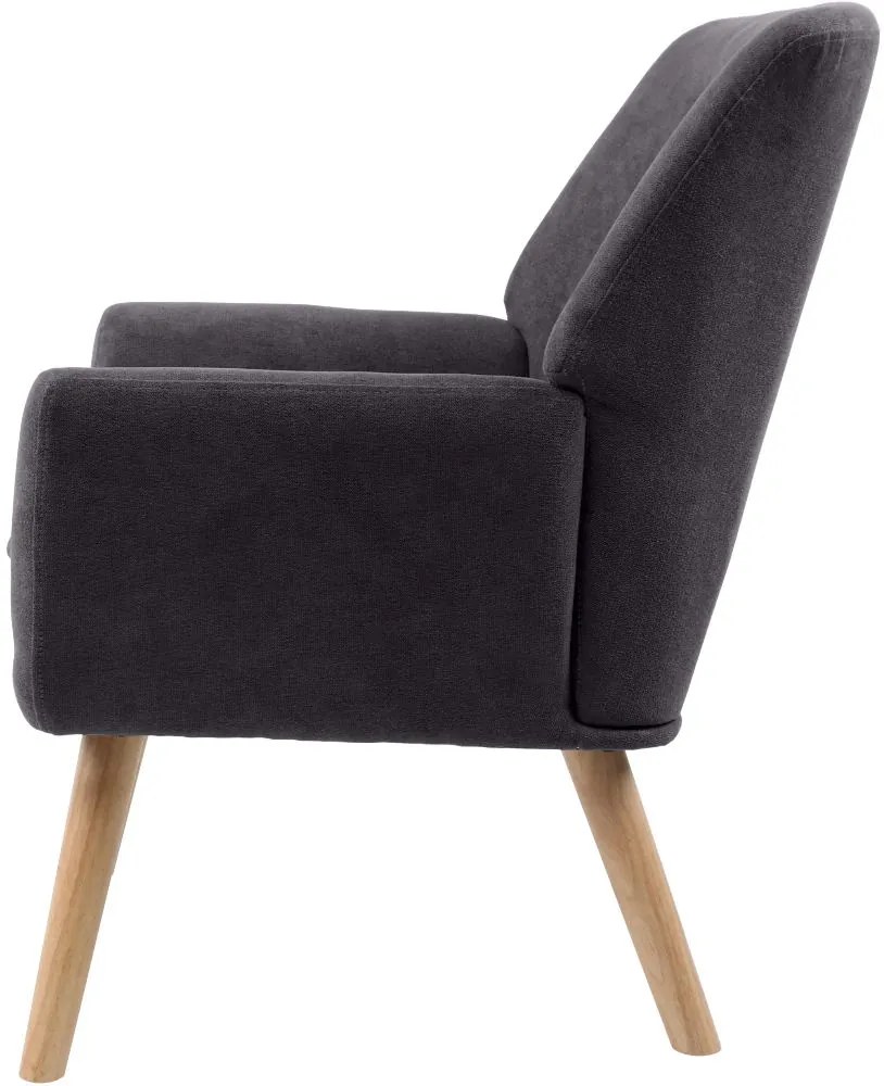 Фотьойл Nelly-Тъмно сиво