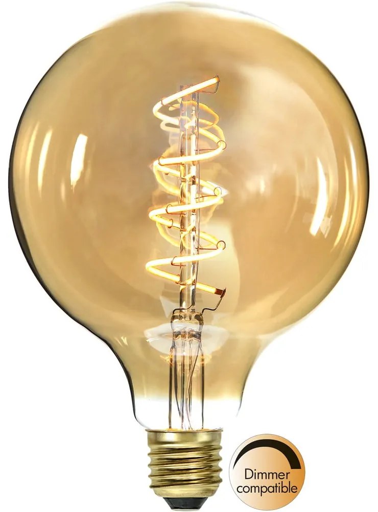 Топла бяла затъмняваща се крушка с нажежаема жичка E27, 3 W Spiral Filament – Star Trading