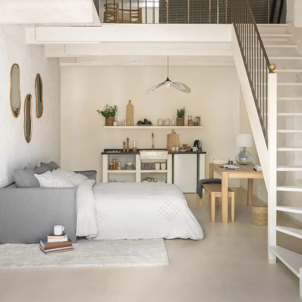 Спален комплект atmosphera Ivory, Релефен памук - 240x260 cm