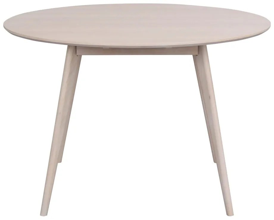 Кръгла маса за хранене с плот от дъб 115x115 cm Yumi - Rowico