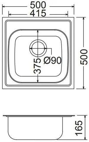 мивка Fortinox Valley 25050