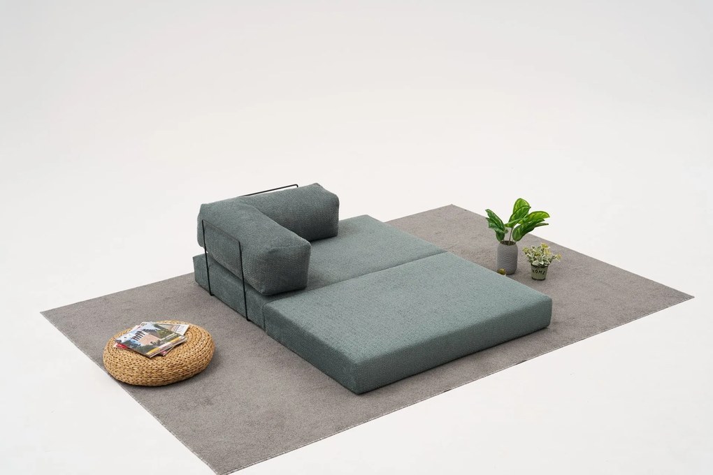Двоен диван Comfort, цвят Зелен