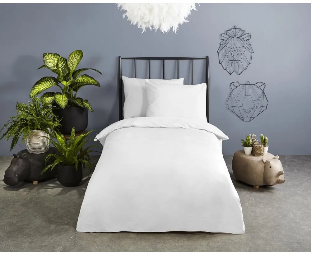 Памучно детско спално бельо за единично легло 100x135 cm - Good Morning