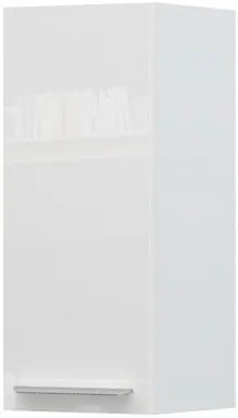 Висящ шкаф Raval V7-30-1K-White - White glossy