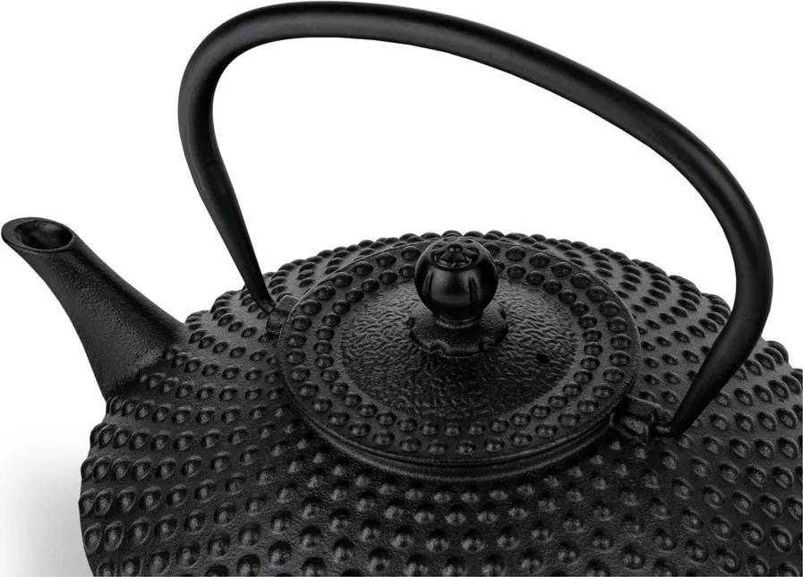 Черен чугунен чайник с цедка 1,25 l Xilin – Bredemeijer