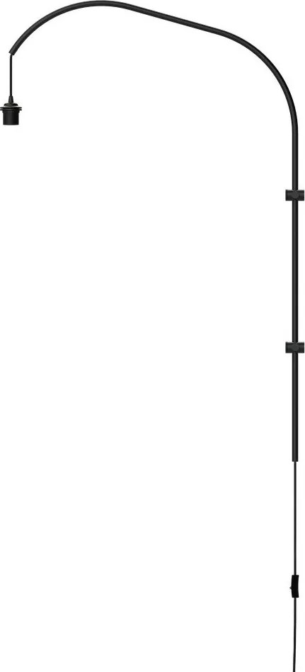 Черна метална основа на лампа 123 cm Willow – UMAGE