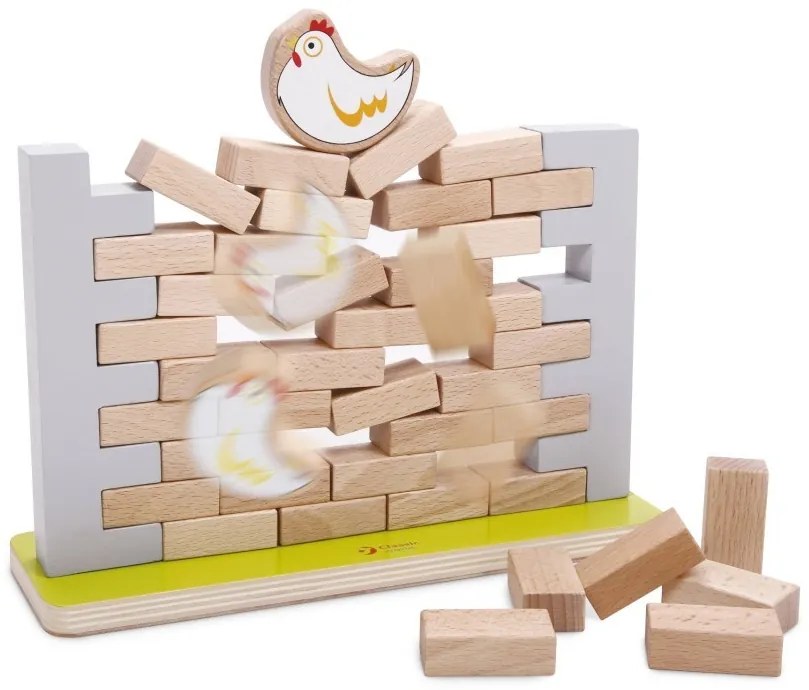 Classic world  -  Дървена играчка - Стена за нареждане