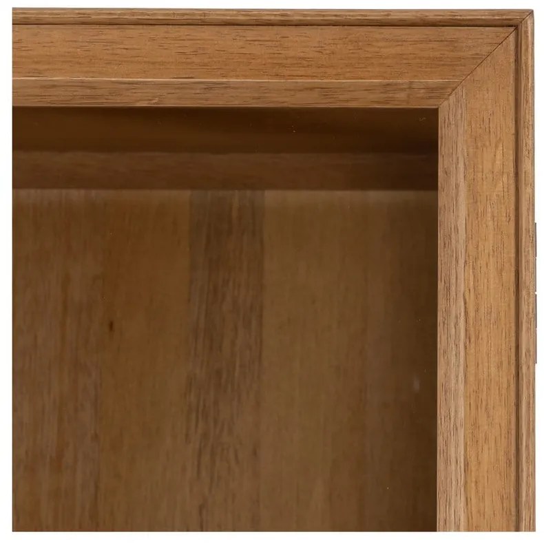 Витрина от декор от ясен в естествен цвят 84,5x198 cm – Ixia