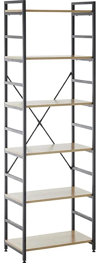 Стелаж MEDDIE, дъб