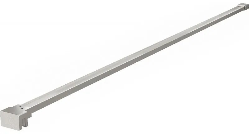 Mexen прав скоба за душ стена 6-8 мм, четкан никел - 800-01-97