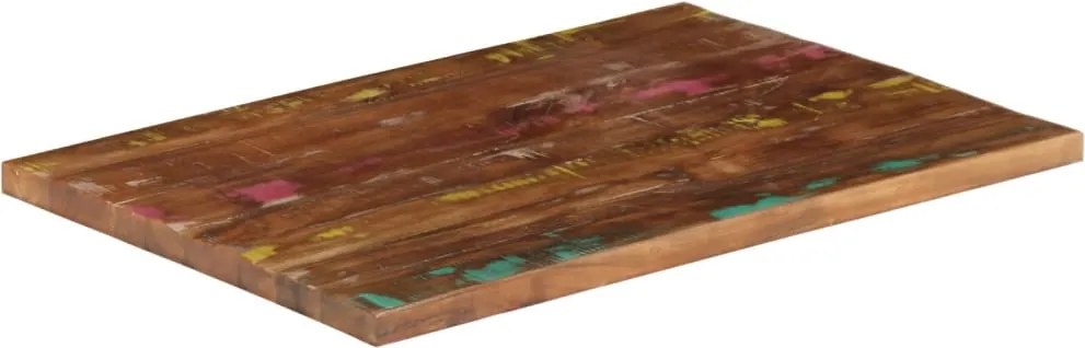371046 vidaXL Плот за маса 70x50x2,5 см правоъгълен регенерирано дърво масив