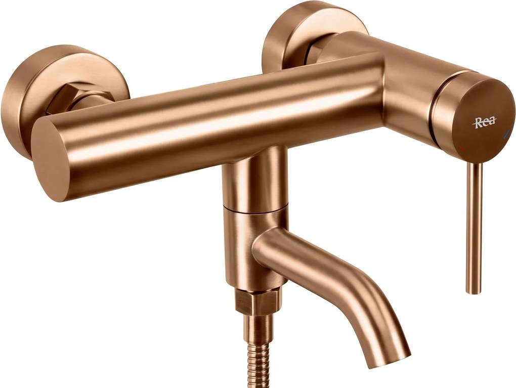 Смесител за вана Rea Clif Brushed Copper