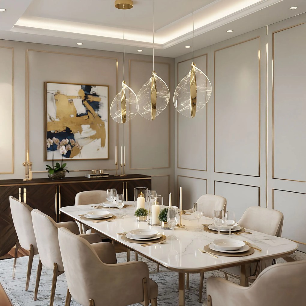 Лампа LED G129-CP GOLD