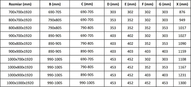 Mexen Lima Двойна душ кабина сгъваема 100 x 80 см, прозрачна, хром - 856-100-080-02-00