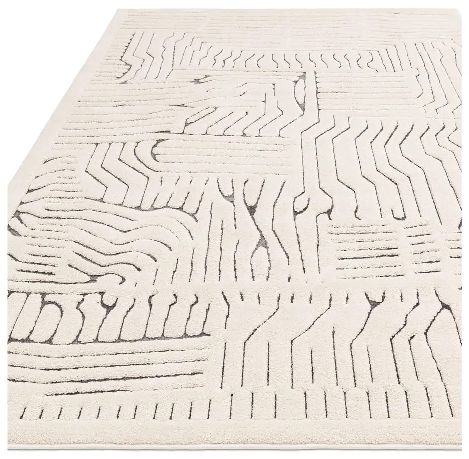 Кремав килим 120x170 cm Valley - Asiatic Carpets