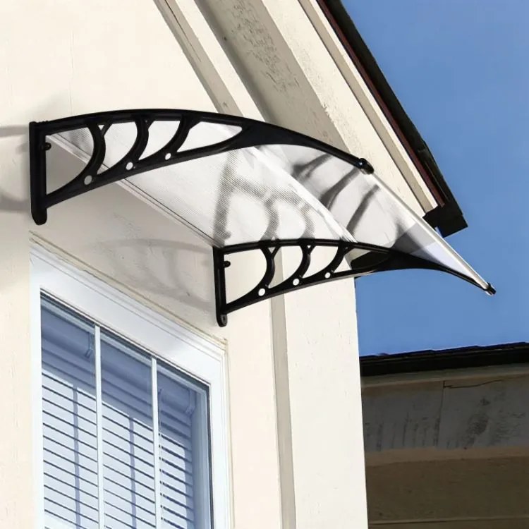 Покрив над входната врата - поликарбонат Šírka: 80 cm | Dĺžka: 120 cm