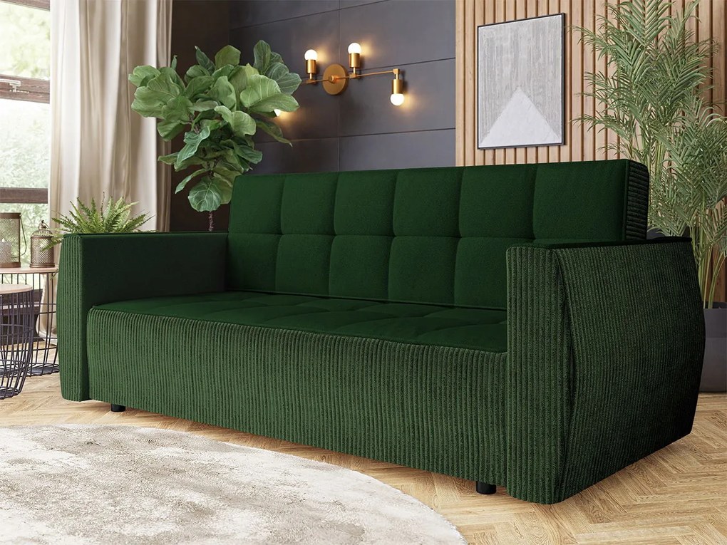 Диван - легло Posso двуместен-Prasino