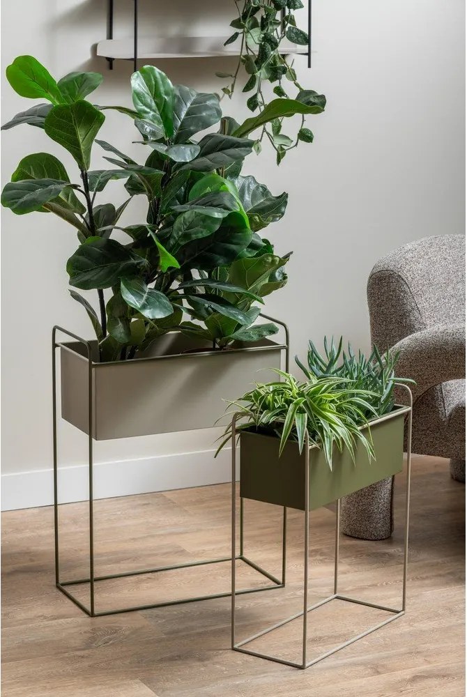 Метални стойки за цветя 2 бр. (височина 65 cm) Reina – PT LIVING