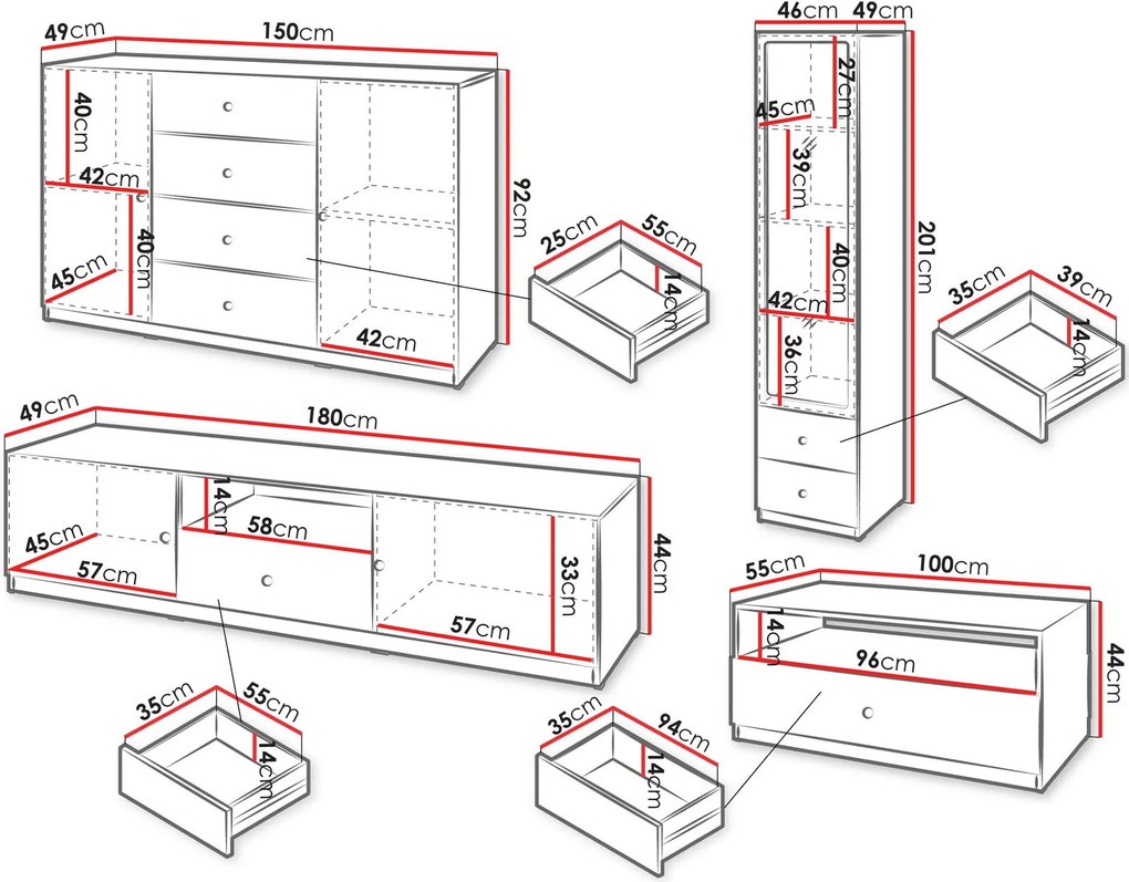 Холна гарнитура Ferena