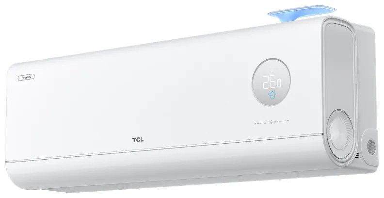 Инверторен климатик TCL FreshIN III TAC-12CHSD/FCI, 12000 BTU, 40 м2, А+++, Wi-Fi, Гласово управление, Smart функции, Super Turbo Start, iFeel, FreshIN+, ECO, Бял