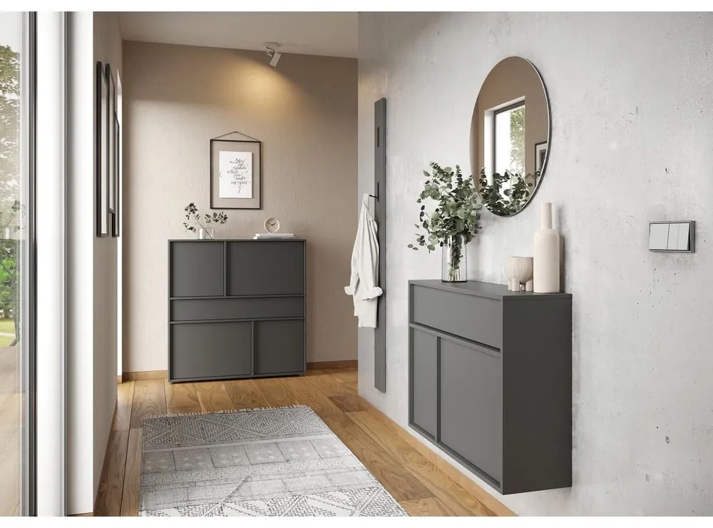 Антрацитно шкафче 83x63x25 cm Ameca 2.0 – Germania