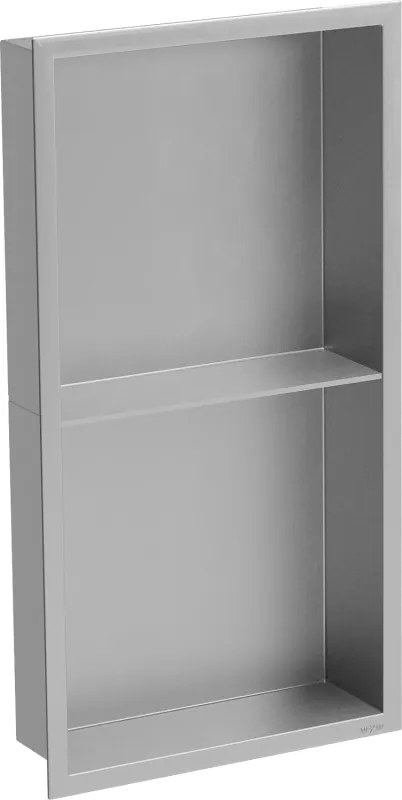 Mexen X-Wall-R вградена рафт с фланец и рафт 60 x 30 см, инокс - 1910603010S