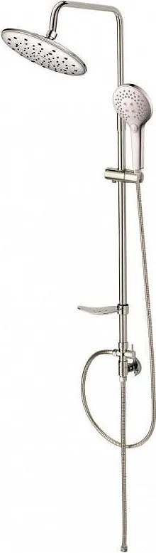 Душ система без смесител, с пита, слушалка и шлаух BG 8857+2316C+7305C ПАРИЖ