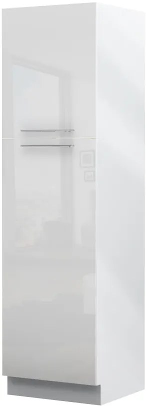 Висок подов шкаф Raval K21-60-2KF-White glossy