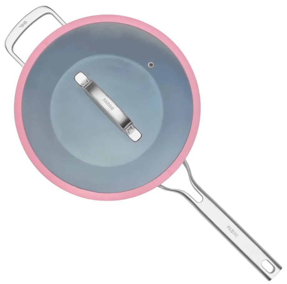 Уок тиган с капак/с керамично покритие ø 28 cm Meda 3.0 – FABINI