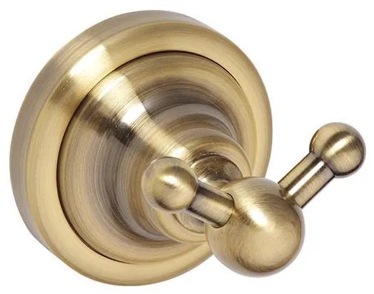 Двойна кука 6,5x6,5 cm бронзова