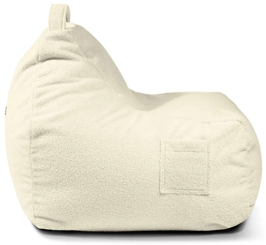 Светлосив детски пуф от букле Game Amuse – SLOWDOWN