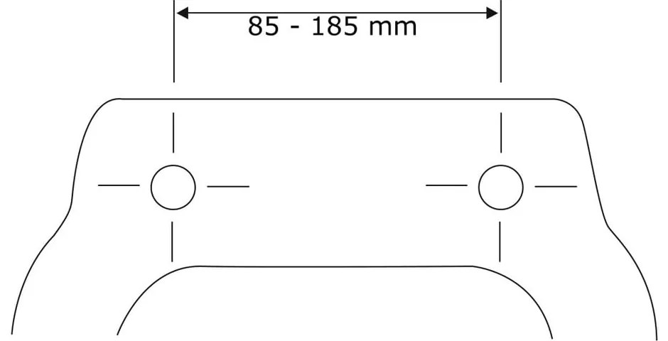 Бяла тоалетна седалка с лесно затваряне , 44,5 x 37 cm Rieti - Wenko
