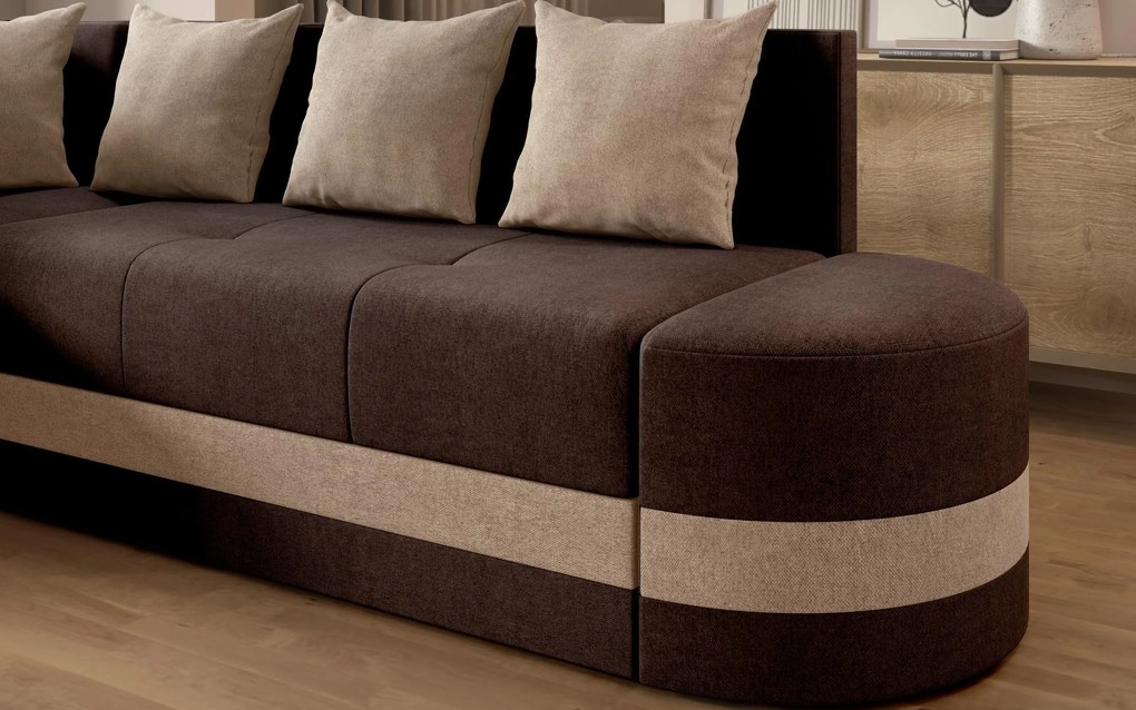 Разтегателен ъглов диван Вилиян S