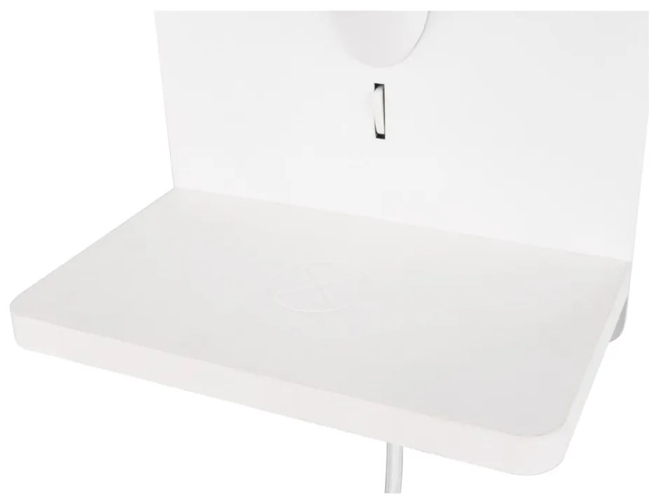 Бяла стенна лампа Comfort – Trio