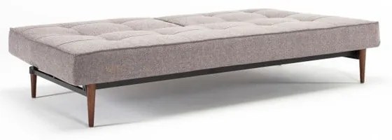 Сив диван-легло с дървена основа Innovation Splitback Mixed Dance Grey
