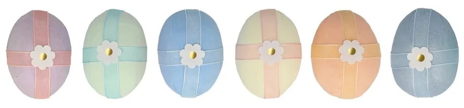 Великденски декорации в комплект от 6 бр. Surprise Eggs – Meri Meri