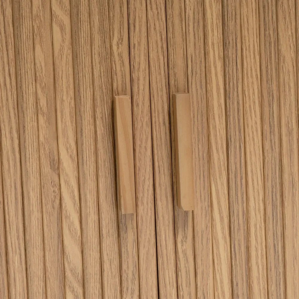 Библиотека от декор от дъб в естествен цвят 80x172x40 cm Elia – Casa Selección