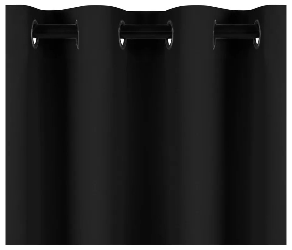 Черно dimout перде 140x245 cm Kierra – Restilo
