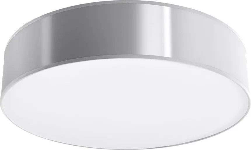 Осветително тяло за таван в сребрист цвят ø 55 cm Atis – Sollux