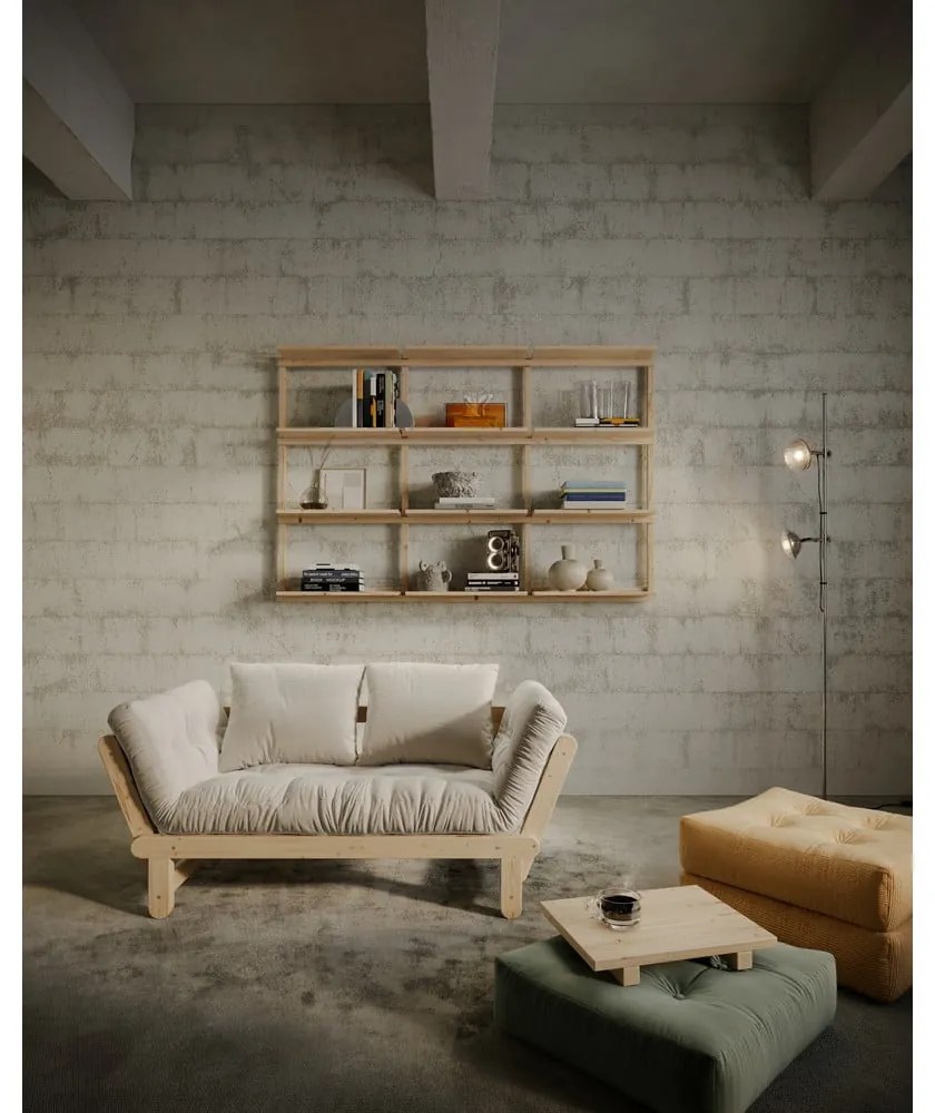 Променлив диван Natural Clear/Linen Beige Beat - Karup Design