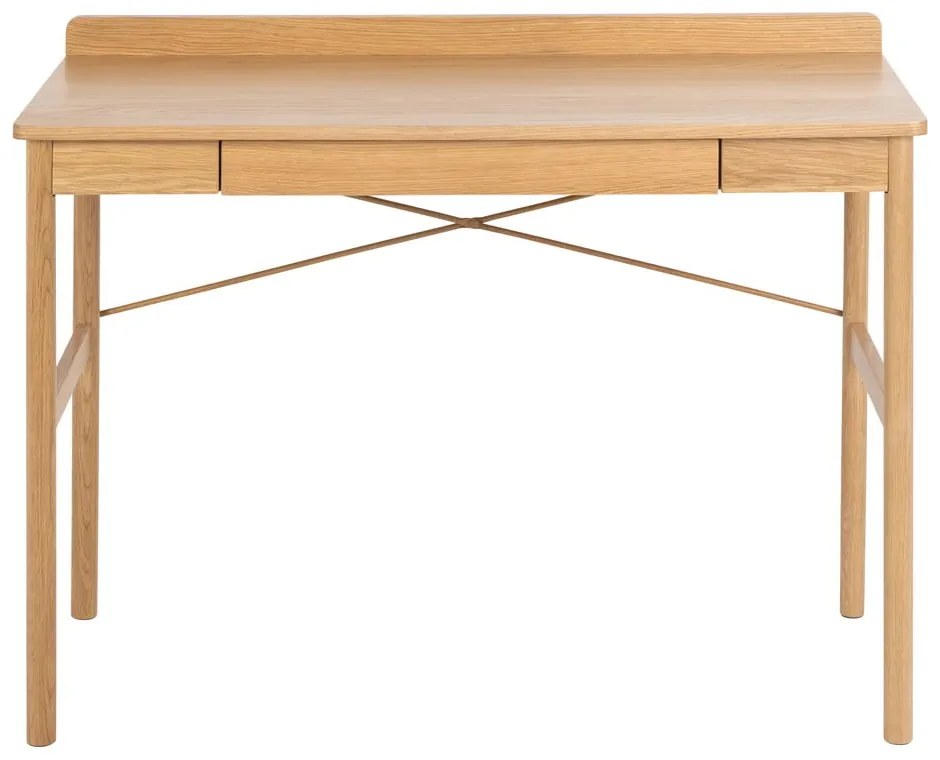 Работна маса от декор от дъб 50x110 cm Paul – Actona