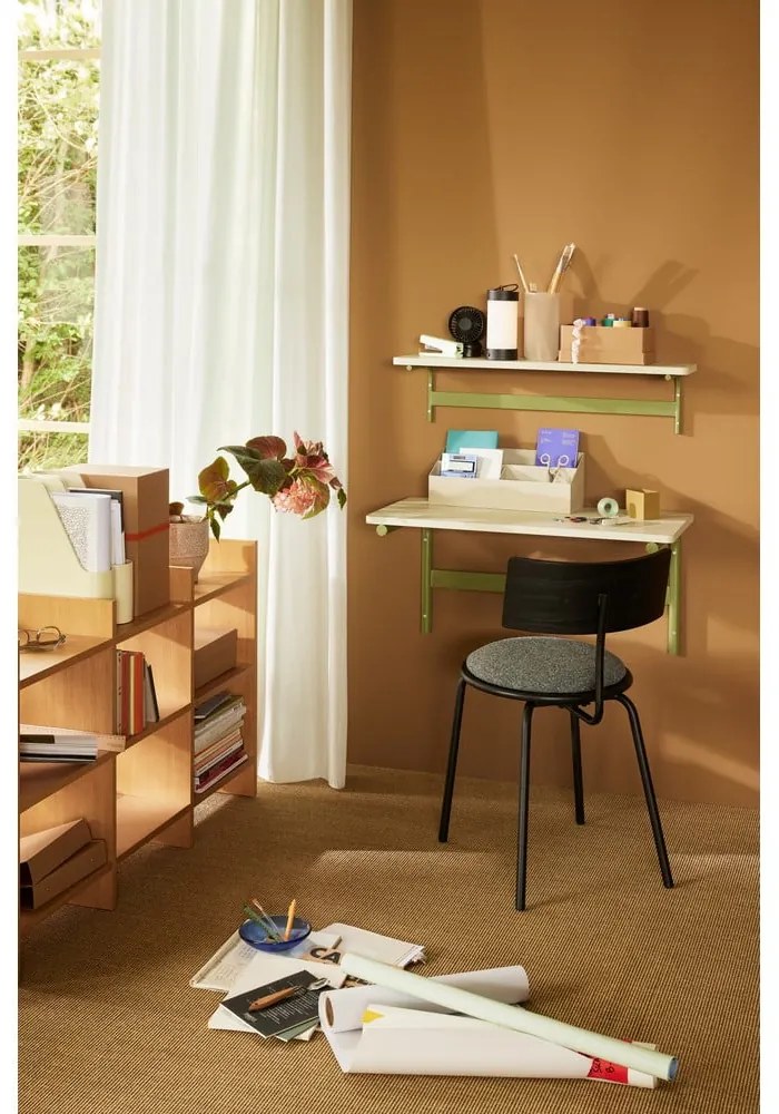 Библиотека от декор от дъб в естествен цвят 120x70x32 cm Momentum – Hübsch