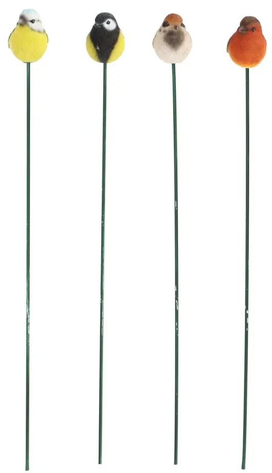 Градински свещи в комплект 4 бр. от полирезин Bird – Esschert Design