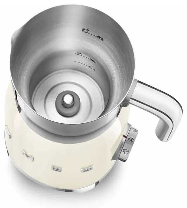 Бежов електрически пенообразувател за мляко 50's Retro Style – SMEG