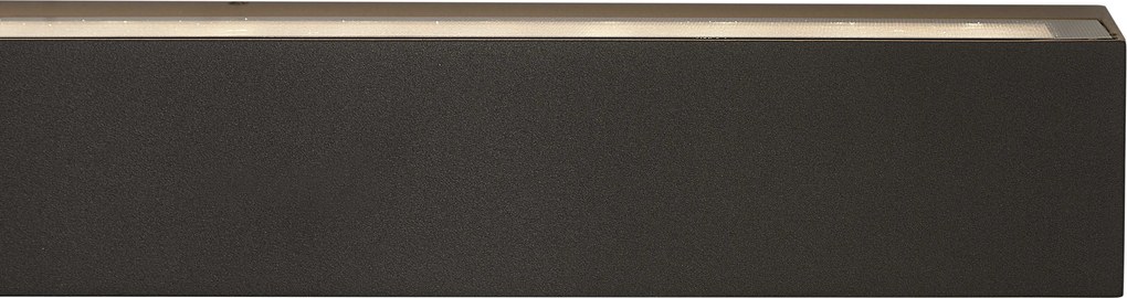 Индустриална външна стенна лампа черна 55 см вкл. LED IP65 - Hannah